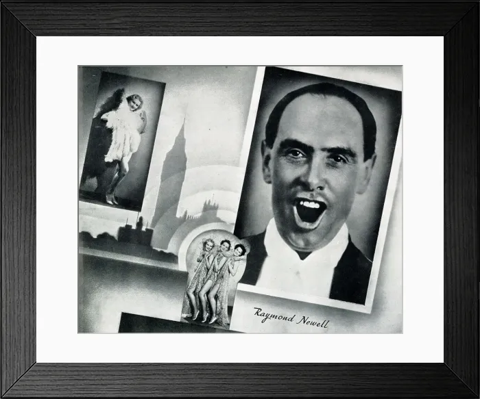 Framed Print : Raymond Newell, singer, London Palladium Framed Print : Raymond Newell, singer, London Palladium