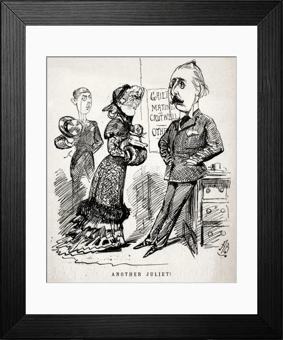 Framed Print : Cartoon, Another Juliet Framed Print : Cartoon, Another Juliet