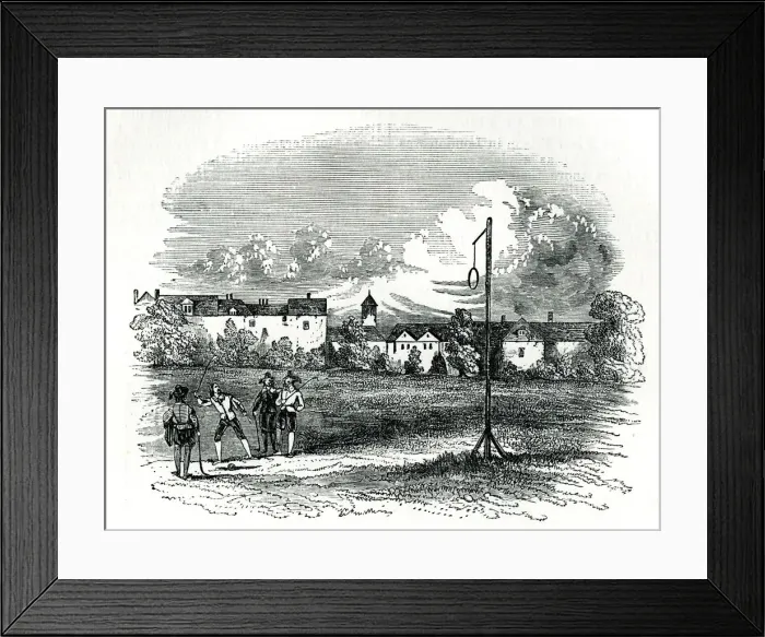 Framed Print : The game of Pall Mall