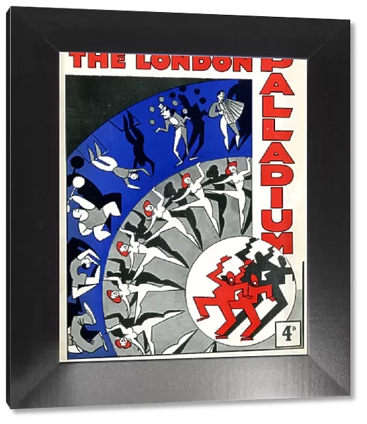 Programme cover, The London Palladium, November 1934