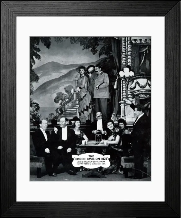 Framed Print : The London Pavilion 1878, London Palladium Framed Print : The London Pavilion 1878, London Palladium