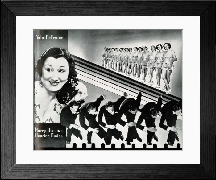 Framed Print : Yola DeFroine and Harry Denniss Dancing Dudes Framed Print : Yola DeFroine and Harry Denniss Dancing Dudes