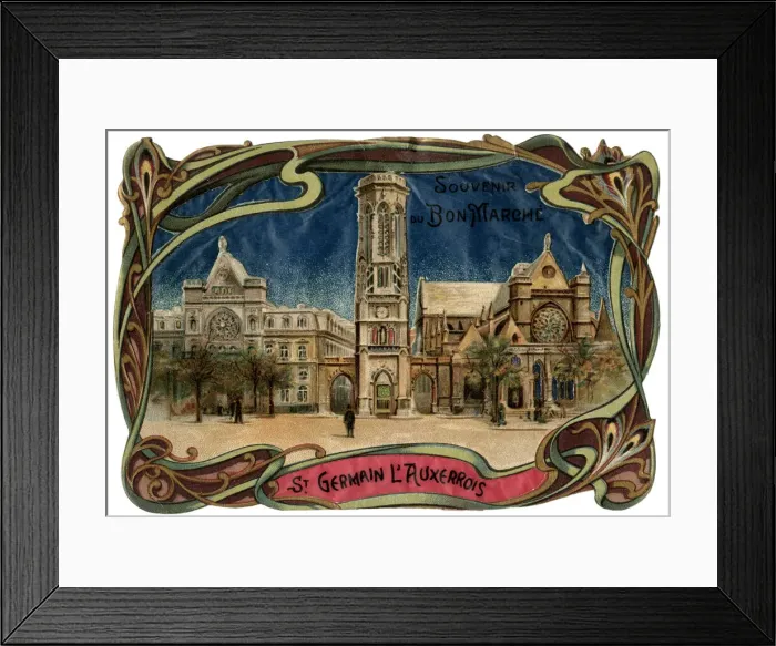 Framed Print : St Germain l Auxerrois, Paris, France Framed Print : St Germain l Auxerrois, Paris, France