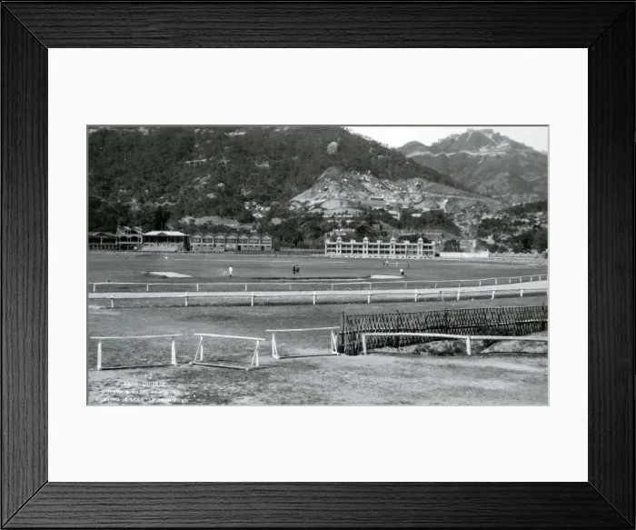 Framed Print : Happy Valley Racecourse, Hong Kong, China Framed Print : Happy Valley Racecourse, Hong Kong, China