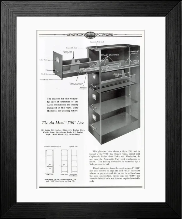 Framed Print : Art Metal Steel Office Equipment, Jamestown, New York, USA Framed Print : Art Metal Steel Office Equipment, Jamestown, New York, USA