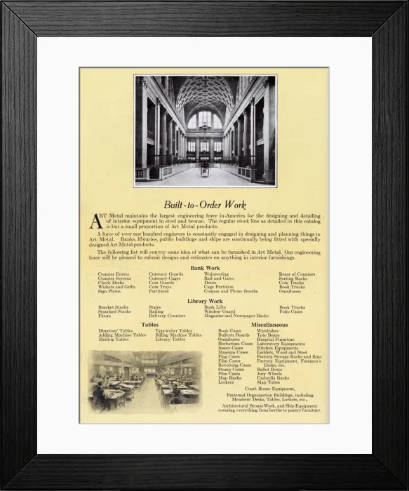 Framed Print : Art Metal Steel Office Equipment, Jamestown, New York, USA Framed Print : Art Metal Steel Office Equipment, Jamestown, New York, USA