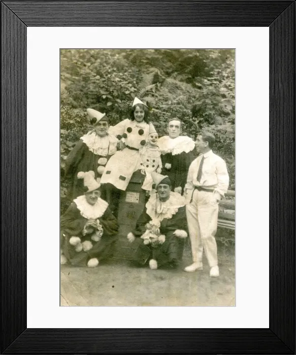 Framed Print : Reg Jecks and Vera Vivian Variety Theatre Company Framed Print : Reg Jecks and Vera Vivian Variety Theatre Company