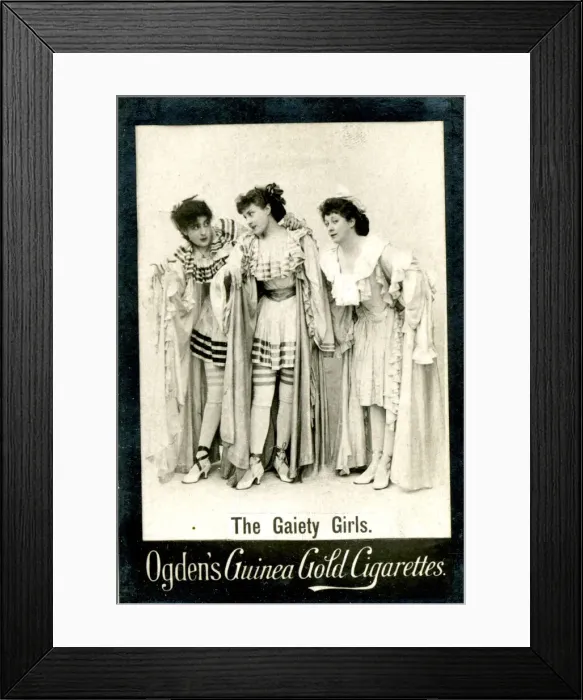 Framed Print : The Gaiety Girls - Constance Collier and Lily Harold Framed Print : The Gaiety Girls - Constance Collier and Lily Harold