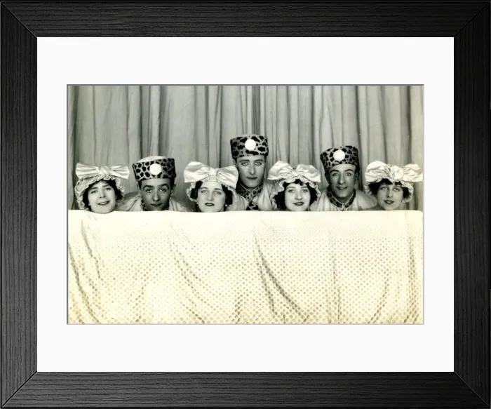 Framed Print : Reg Jecks and Vera Vivian Variety Theatre Company Framed Print : Reg Jecks and Vera Vivian Variety Theatre Company