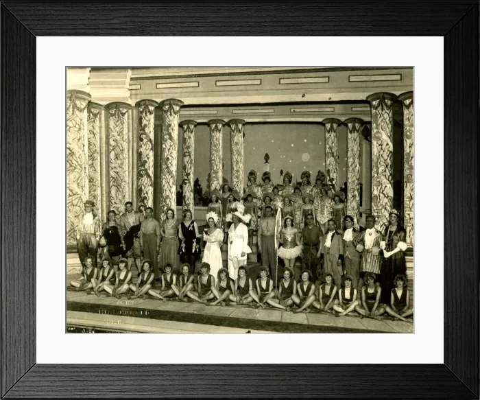 Framed Print : Reg Jecks and Vera Vivian Variety Theatre Company Framed Print : Reg Jecks and Vera Vivian Variety Theatre Company