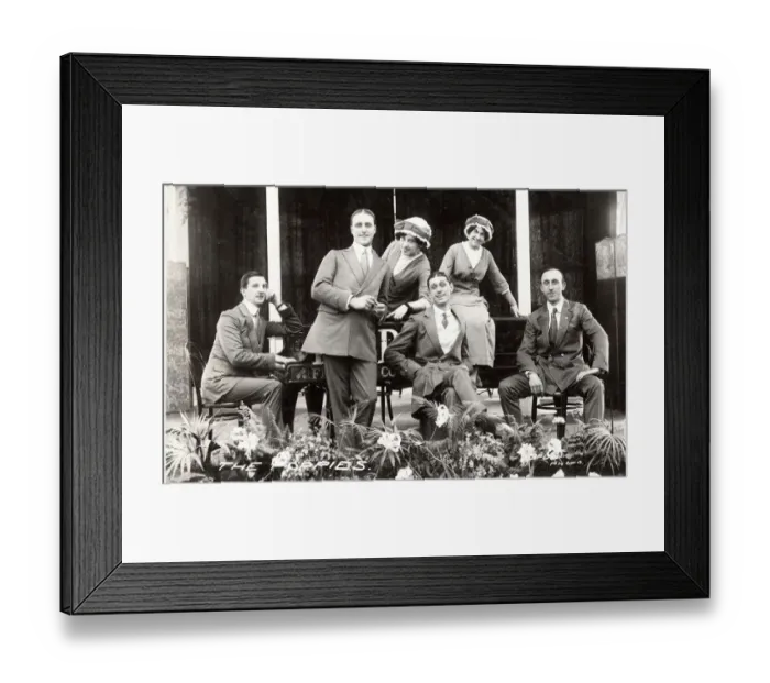 Framed Print : Reg Jecks and Vera Vivian Variety Theatre Company Framed Print : Reg Jecks and Vera Vivian Variety Theatre Company