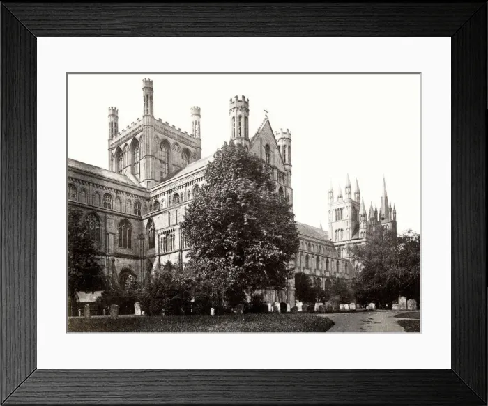 Framed Print : Peterborough Cathedral, Cambridgeshire Framed Print : Peterborough Cathedral, Cambridgeshire