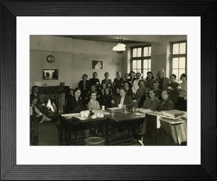 Framed Print : Group of women at a meeting Framed Print : Group of women at a meeting