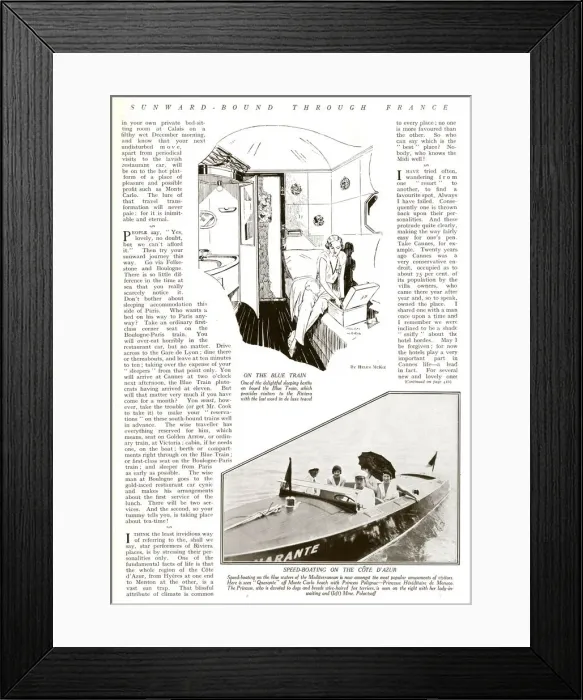 Framed Print : Riviera Refections by Dell Leigh (2 / 2) Framed Print : Riviera Refections by Dell Leigh (2 / 2)