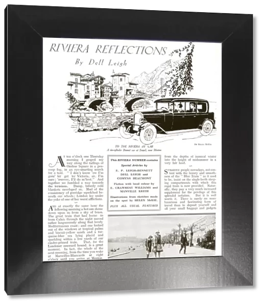 Riviera Refections by Dell Leigh (1  /  2)