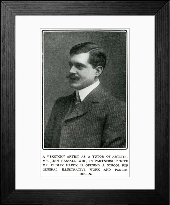 Framed Print : John Hassall Framed Print : John Hassall