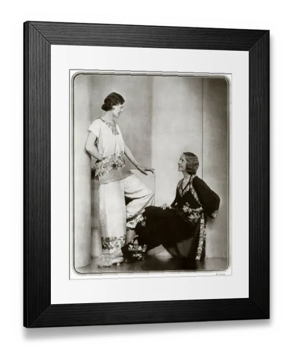 Framed Print : Beach and garden suits from Liberty, 1931 Framed Print : Beach and garden suits from Liberty, 1931