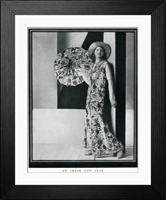 Framed Print : Beach pyjamas from Robinson and Cleaver Framed Print : Beach pyjamas from Robinson and Cleaver