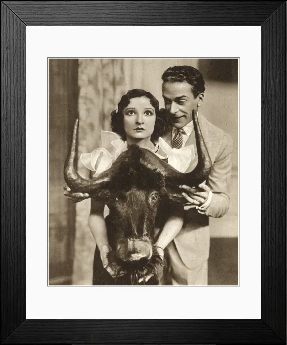 Framed Print : Jack Buchanan & Elsie Randolph Mr. Whittington, Hippodrome Framed Print : Jack Buchanan & Elsie Randolph Mr. Whittington, Hippodrome