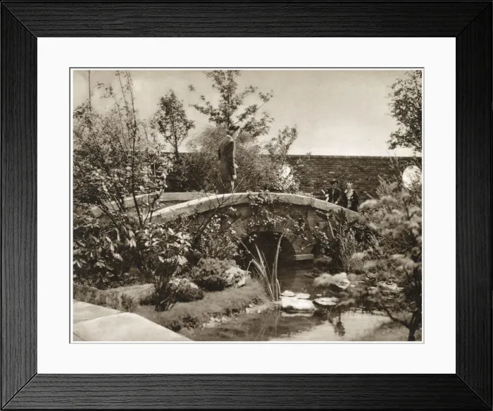 Framed Print : Roof garden of Derry and Toms, Kensington Framed Print : Roof garden of Derry and Toms, Kensington