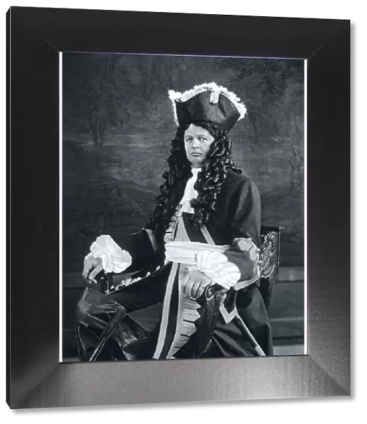 Duke of Marlborough dressed as his ancestor