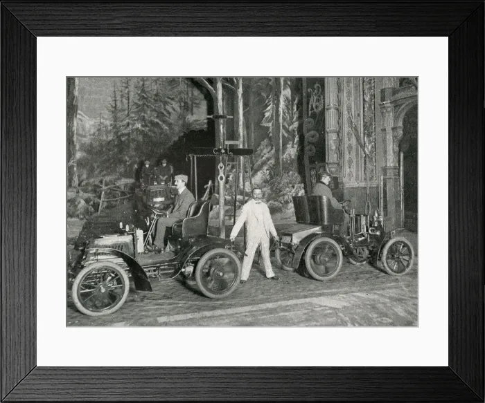 Framed Print : An extraordinary motoring turn at the London Hippodrome Framed Print : An extraordinary motoring turn at the London Hippodrome