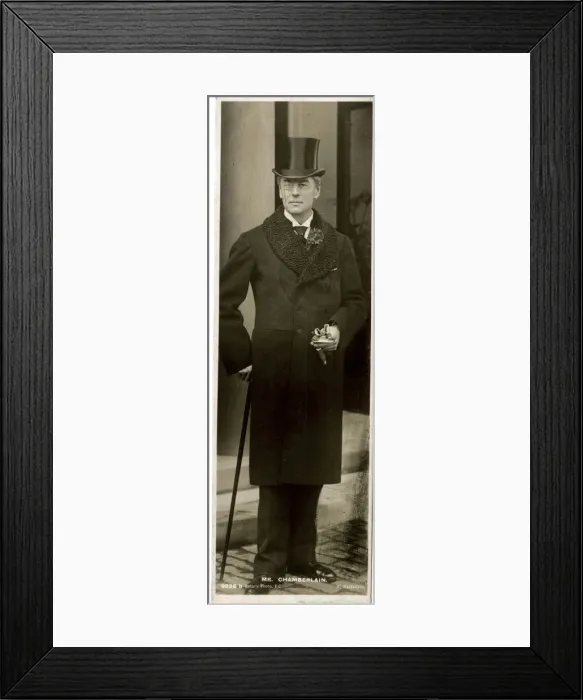 Framed Print : Joseph Chamberlain, British Liberal politician Framed Print : Joseph Chamberlain, British Liberal politician