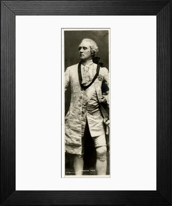 Framed Print : Sir Herbert Beerbohm Tree, actor and theatre manager Framed Print : Sir Herbert Beerbohm Tree, actor and theatre manager