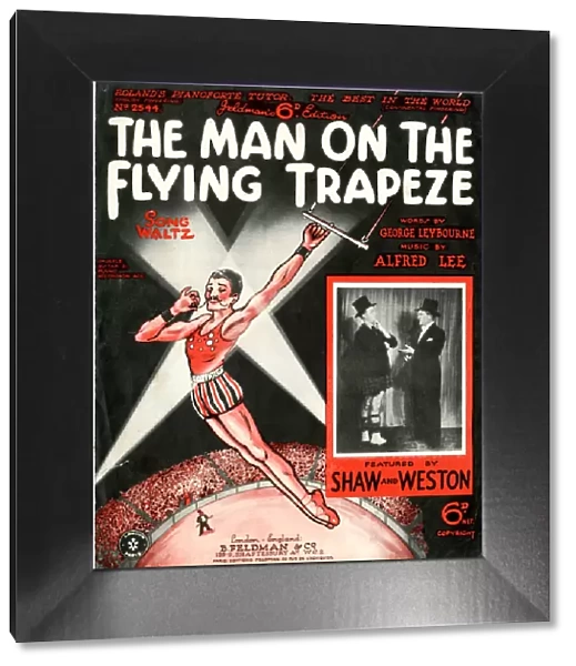 Music cover, The Man on the Flying Trapeze