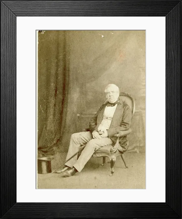 Framed Print : David Roberts RA, Scottish artist Framed Print : David Roberts RA, Scottish artist