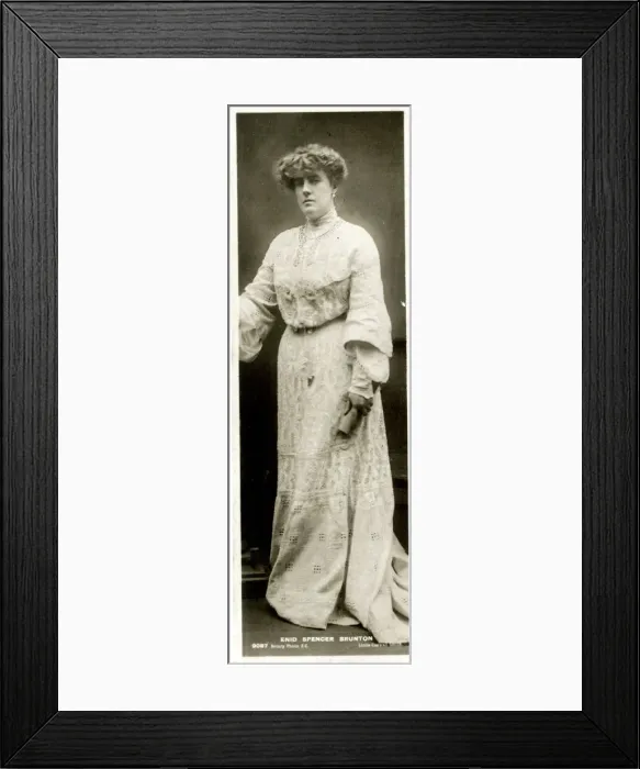 Framed Print : Enid Spencer Brunton, actress Framed Print : Enid Spencer Brunton, actress