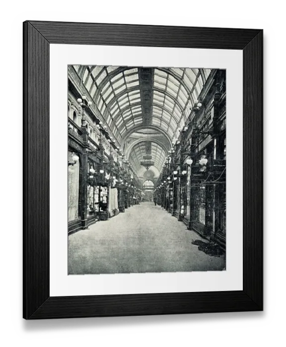 Framed Print : Great Western Arcade, Birmingham Framed Print : Great Western Arcade, Birmingham
