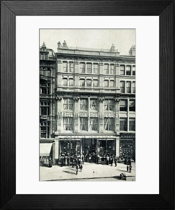Framed Print : Hall & Polley, Drapers and Haberdashers, Birmingham Framed Print : Hall & Polley, Drapers and Haberdashers, Birmingham