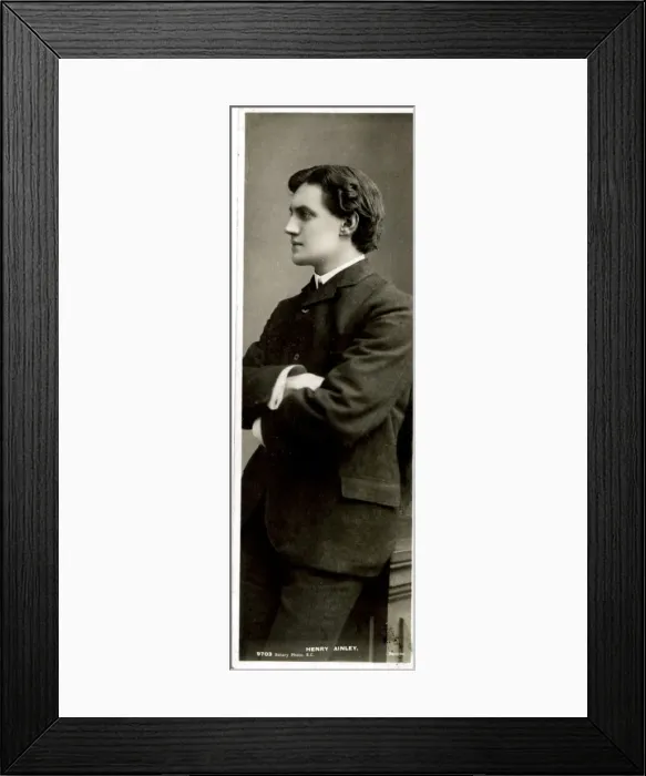 Framed Print : Henry Ainley, English Shakespearean actor Framed Print : Henry Ainley, English Shakespearean actor