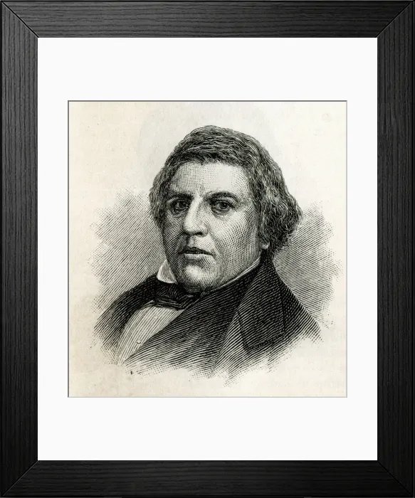 Framed Print : Herbert Ingram, British journalist and politician Framed Print : Herbert Ingram, British journalist and politician