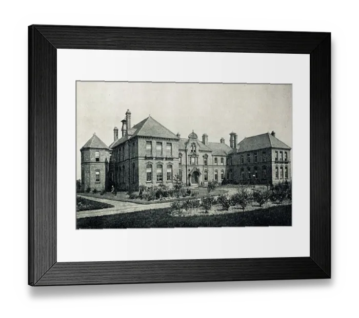 Framed Print : Jaffray Hospital, Erdington, Birmingham Framed Print : Jaffray Hospital, Erdington, Birmingham