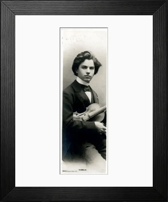 Framed Print : Jan Kubelik, Czech violinist and composer Framed Print : Jan Kubelik, Czech violinist and composer