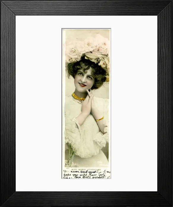 Framed Print : Marie Studholme, English actress and singer Framed Print : Marie Studholme, English actress and singer