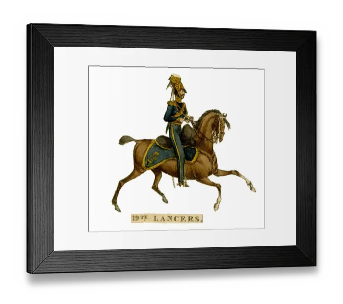 Framed Print : Scrap, 19th Lancers, Indian Cavalry Regiment Framed Print : Scrap, 19th Lancers, Indian Cavalry Regiment