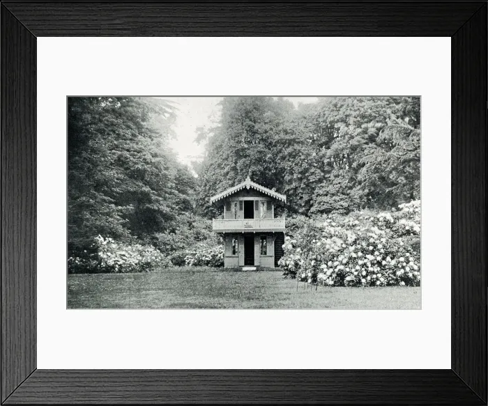 Framed Print : Swiss chalet, Gads Hill Place, Higham, Kent Framed Print : Swiss chalet, Gads Hill Place, Higham, Kent