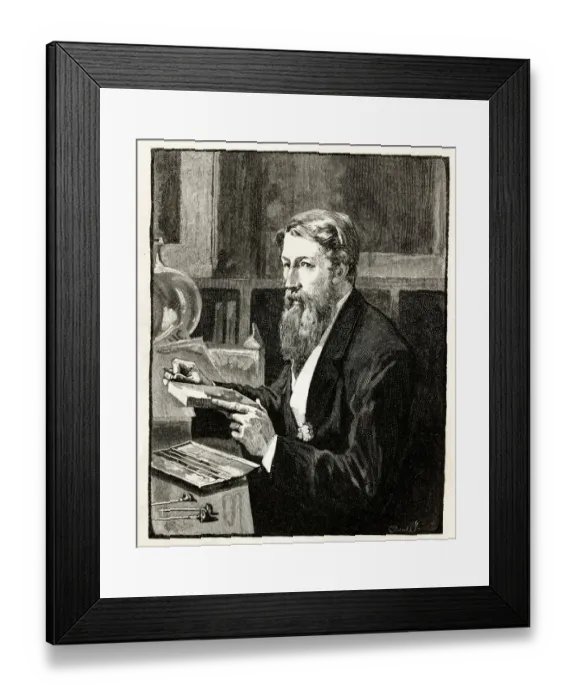 Framed Print : William Luson Thomas, founder of newspapers Framed Print : William Luson Thomas, founder of newspapers