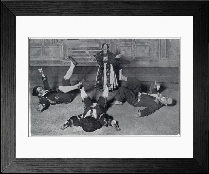 Framed Print : The Golden Princess & the Elephant Hunters, Hippodrome Framed Print : The Golden Princess & the Elephant Hunters, Hippodrome