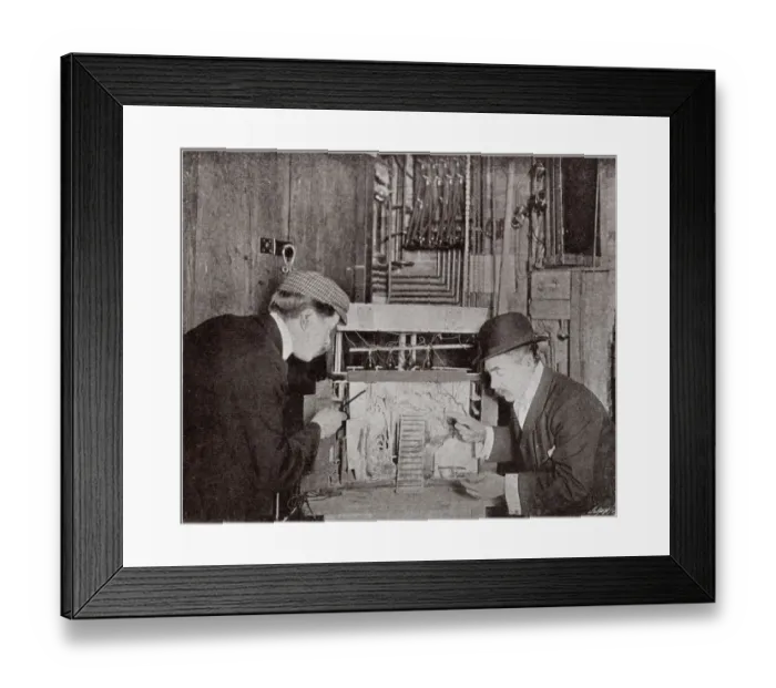Framed Print : Behind the scenes at the London Hippodrome Framed Print : Behind the scenes at the London Hippodrome