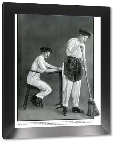 Proposed rational dress for servants, 1912