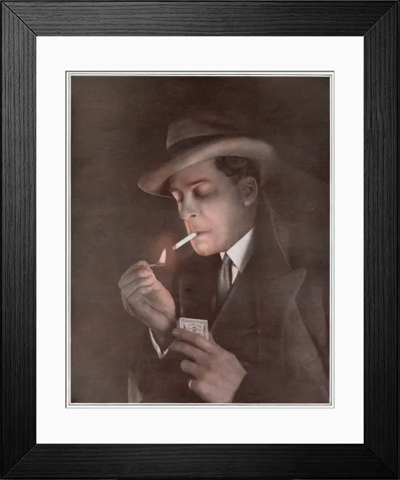Framed Print : Jack Buchanan smoking Framed Print : Jack Buchanan smoking