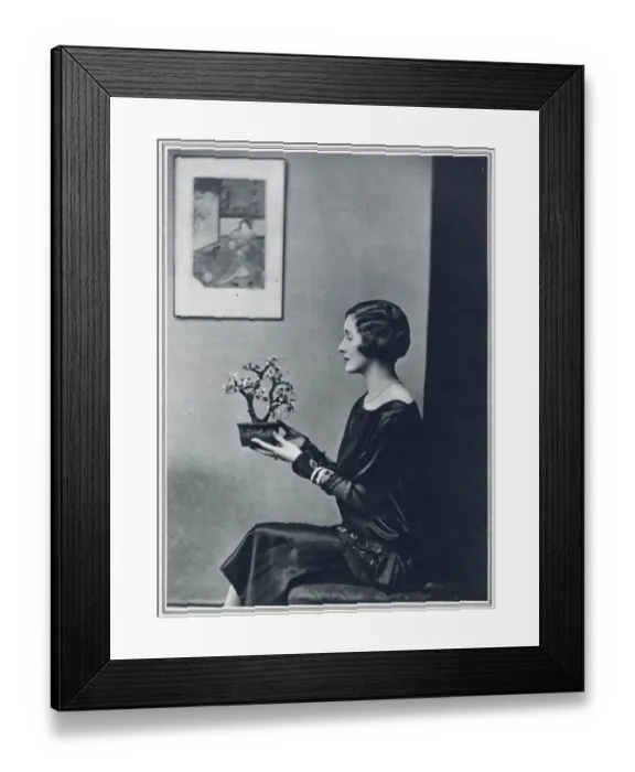 Framed Print : The actress June by Madame Yevonde Framed Print : The actress June by Madame Yevonde