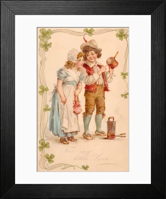 Framed Print : Country folk. Young tinker Framed Print : Country folk. Young tinker