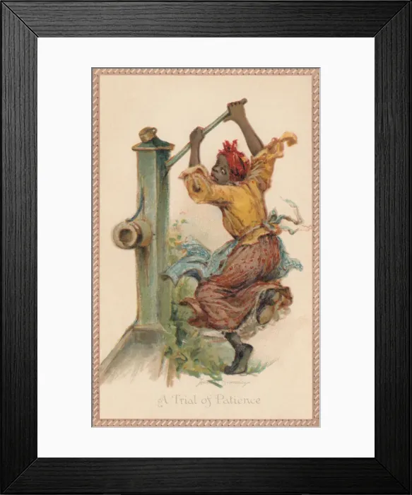 Framed Print : Drawing water at the pump Framed Print : Drawing water at the pump