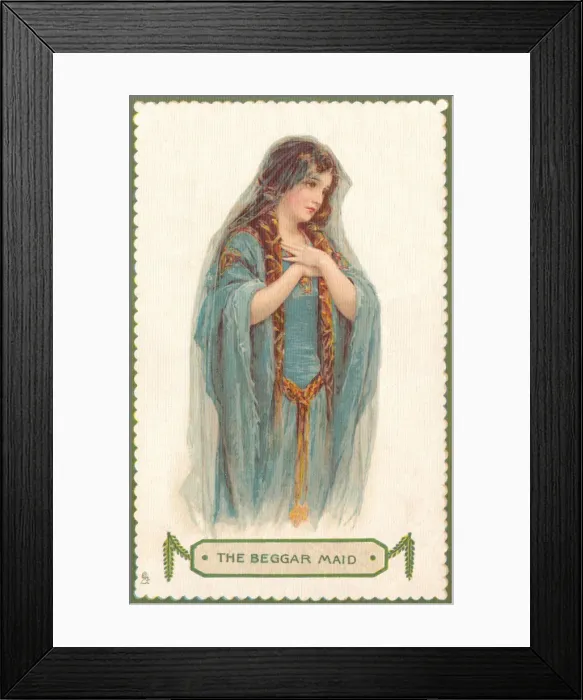 Framed Print : The Beggar Maid Framed Print : The Beggar Maid