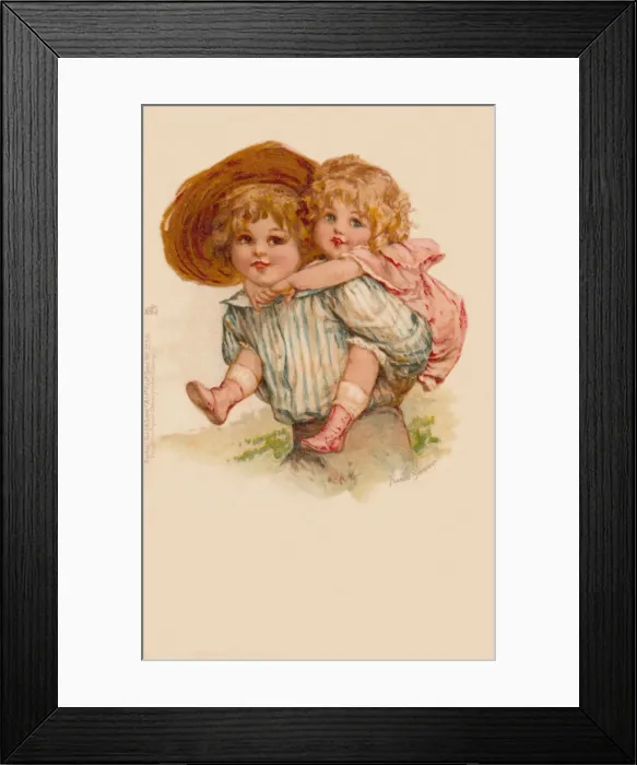 Framed Print : Riding piggy-back Framed Print : Riding piggy-back